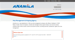 Desktop Screenshot of anamila.hr